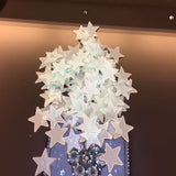 Baby Room 100pcs 3cm Luminous Stars Stickers
