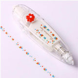 Children Cartoon Floral Sticker Tape Pen