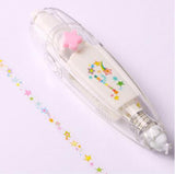 Children Cartoon Floral Sticker Tape Pen
