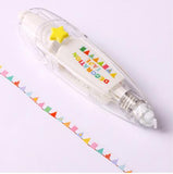Children Cartoon Floral Sticker Tape Pen