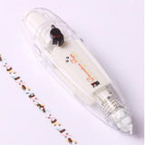 Children Cartoon Floral Sticker Tape Pen