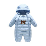 Baby Clothes Hooded Overalls