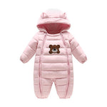 Baby Clothes Hooded Overalls