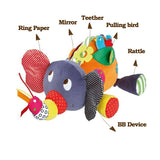 Multifunctional Baby Toys Plush Elephant Rattles