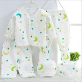 5 Pcs Newborn Pyjamas Set