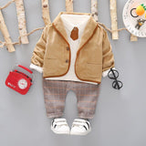 3 Pcs Baby Boy Outfit