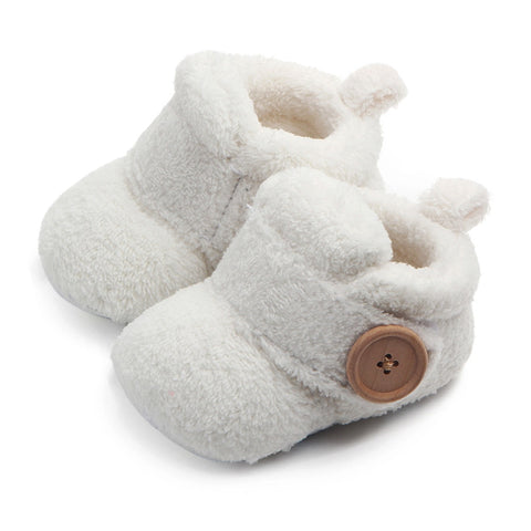 First Walkers Plush Baby Shoes