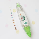 Children Cartoon Floral Sticker Tape Pen