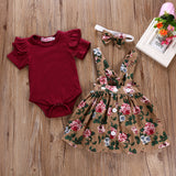 Newborn Baby Pretty Girls Clothes