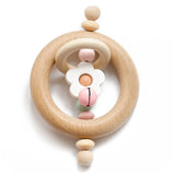 Baby Wooden Rattle Teether