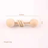 Baby Wooden Rattle Teether