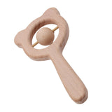 Baby Wooden Rattle Teether