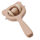 Baby Wooden Rattle Teether